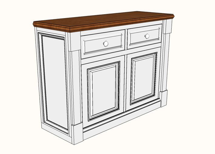 plans for dining room buffet
