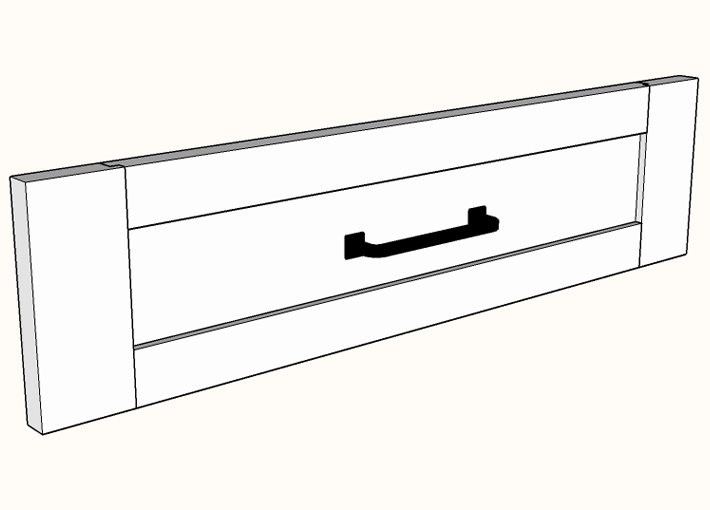 Shaker drawer front plans DIY » Famous Artisan