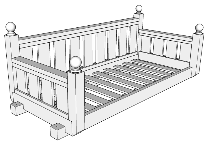 DIY Swing Bed Plans » Famous Artisan