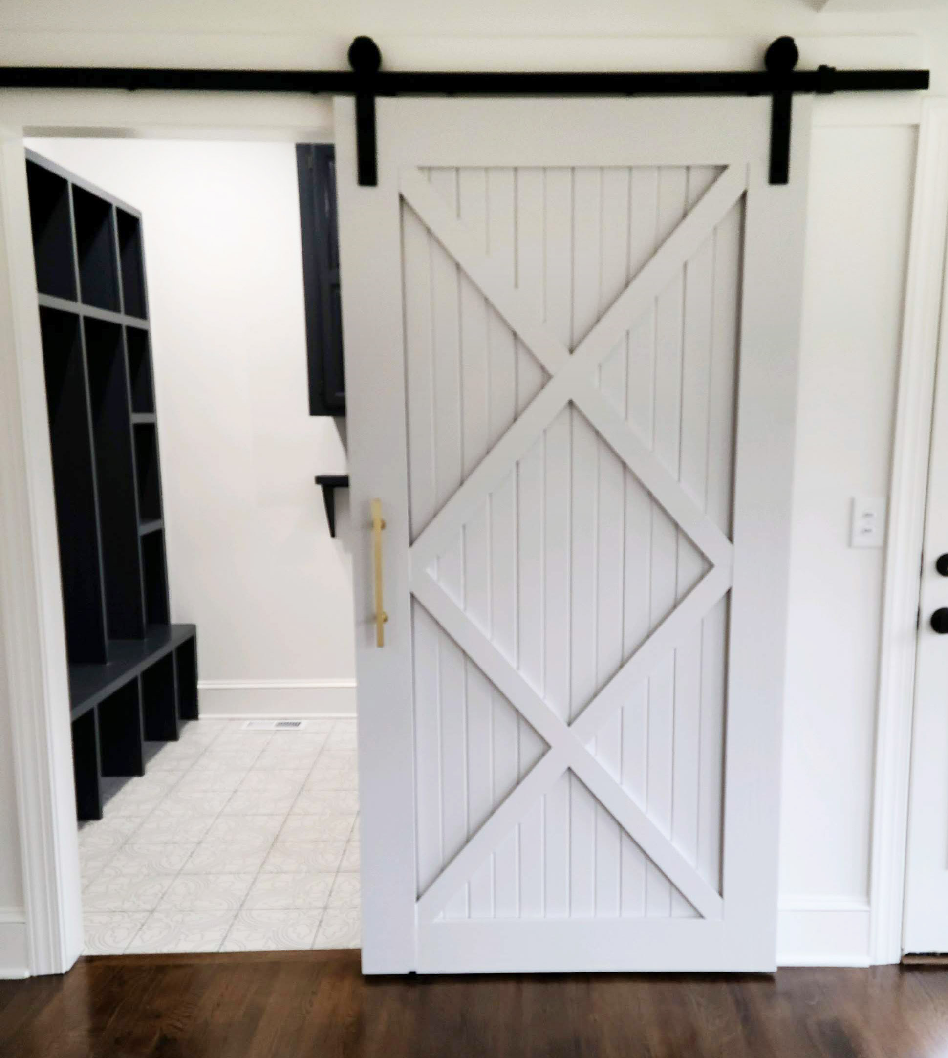 Double X barn door » Famous Artisan