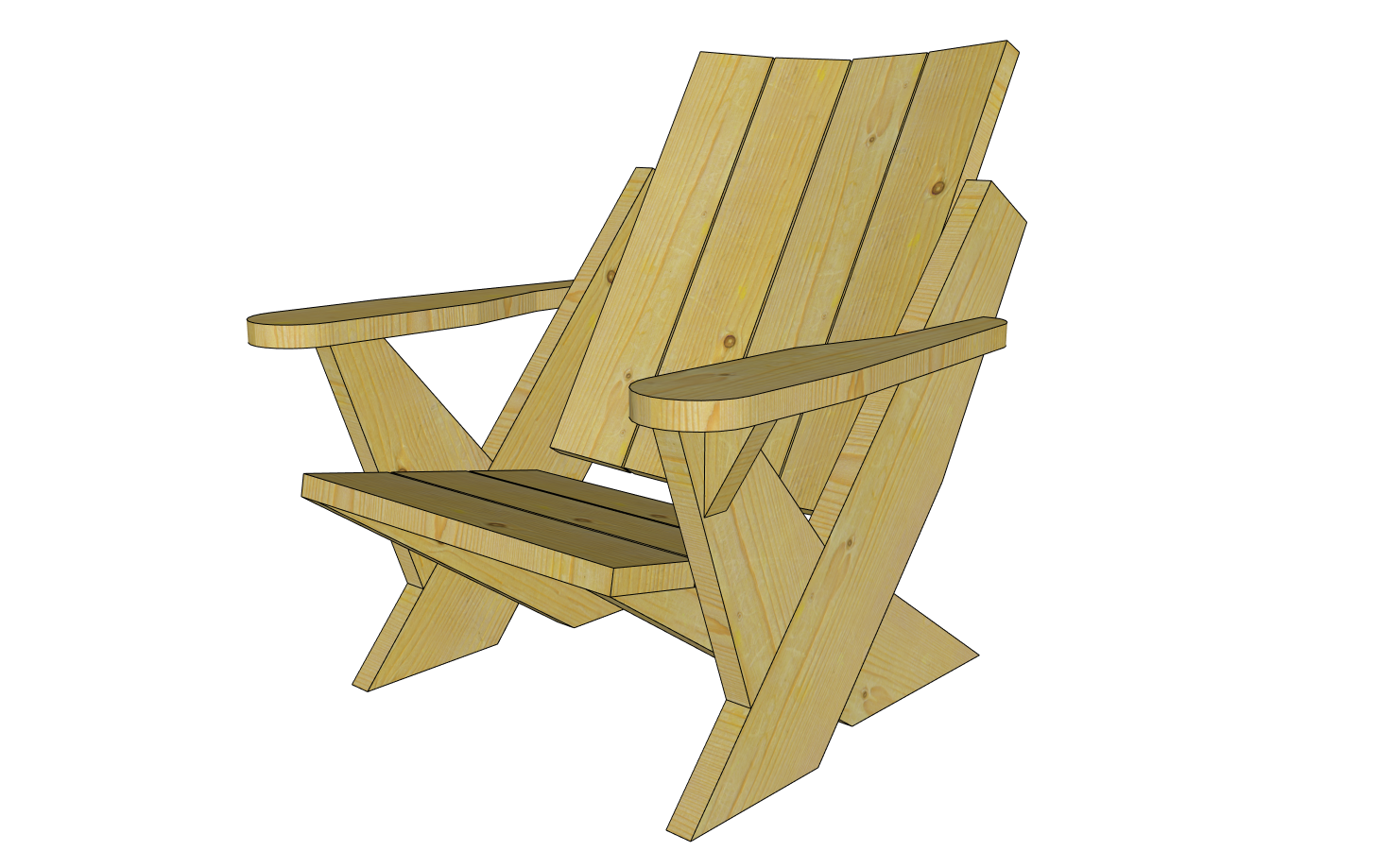 Modernized Adirondack Plans » Famous Artisan